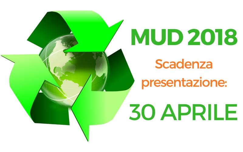 Presentazione MUD: scadenza il 30 aprile 2018